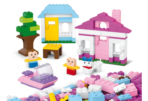 BASIC BRICKS 415 BUILDING BRICKS GIRLS38B-B0503