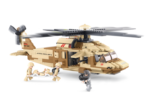 SLUBAN BLACK HAWK HELICOPTER-M38-B0509