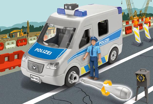 JUNIOR KIT Police Van-00811