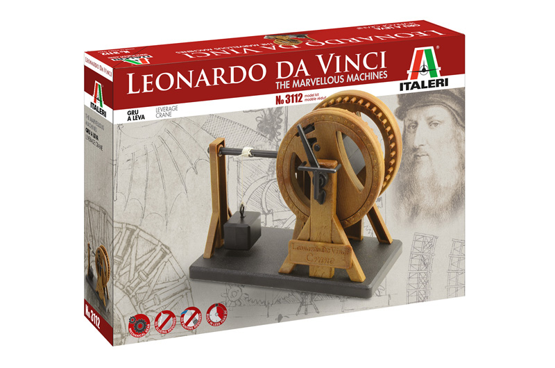 LEONARDO DA VINCI: LEVERAGE CRANE 3112