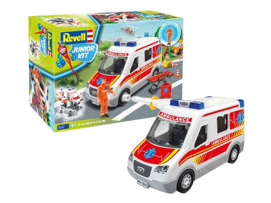 Ambulance with figure 00824