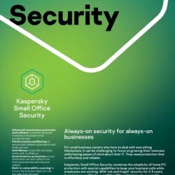 Kaspersky Small Office Security XS  4user 3year