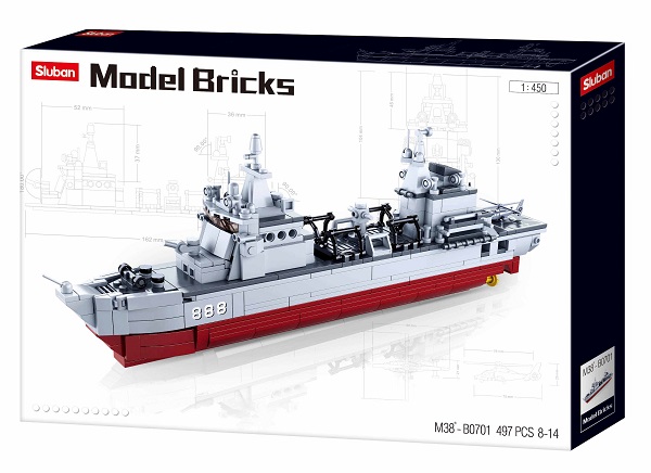 Sluban - Supply Ship 1:450 M38B0701