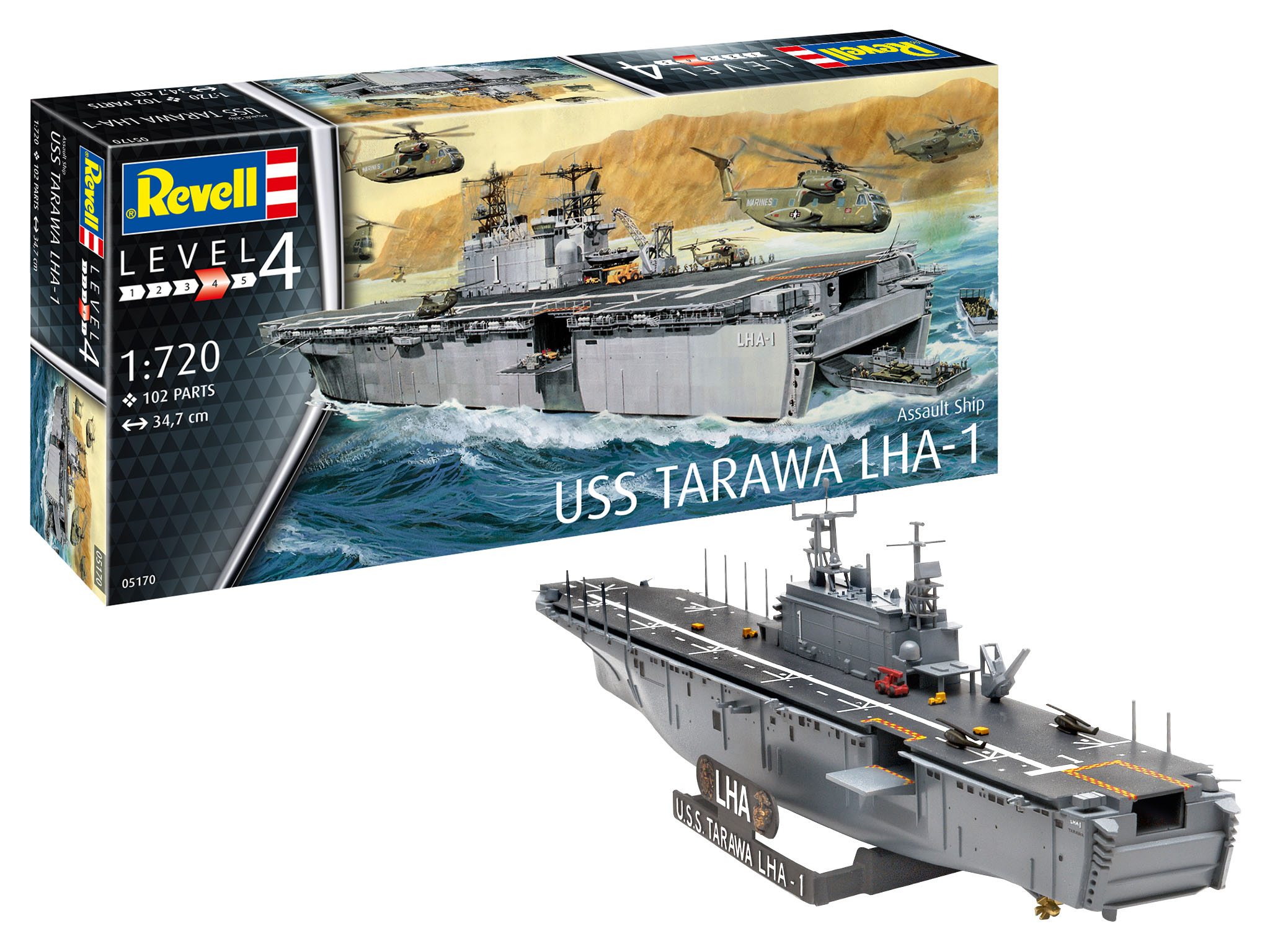Assault Ship USS Tarawa LHA-1-5170