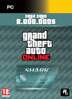 Grand Theft Auto V: Megalodon Card(8.000.000)