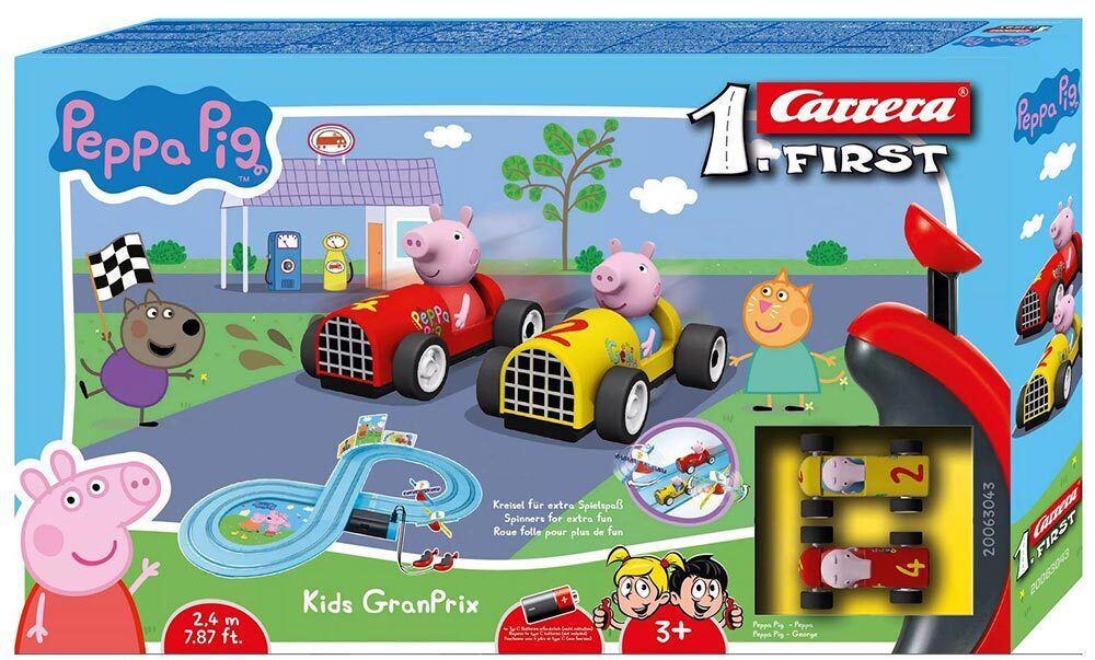 Carrera Slot 1.First: Peppa Pig - Kids GranPrix (20063043)