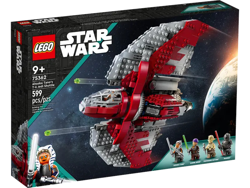 LEGO® Disney Star Wars™: Ahsoka Tano’s T-6 Jedi Shuttle (75362)