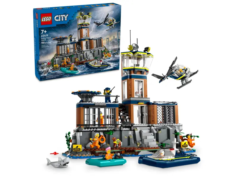 LEGO® City: Νησί-Φυλακή της Αστυνομίας (60419)