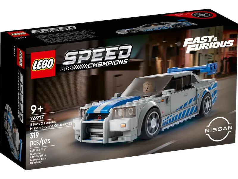 LEGO® Speed Champions: 2 Fast 2 Furious Nissan Skyline GT-R (R34) (76917)