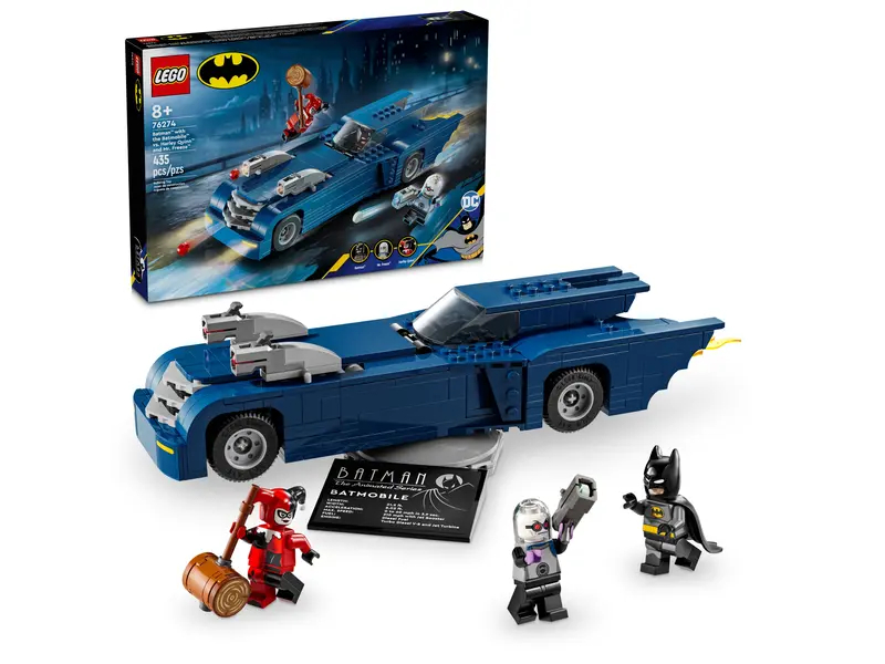 LEGO® DC Batman™: Batman with the Batmobile™ vs. Harley Quinn™ & Mr. Freeze™ (76274)