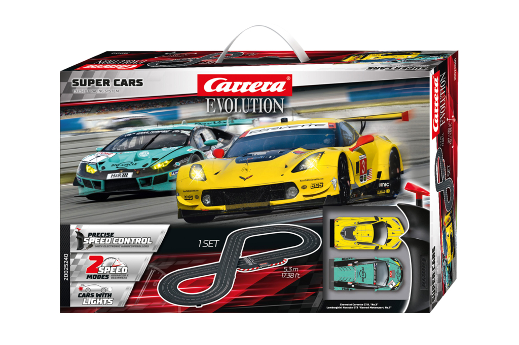 Carrera Slot Evolution Set - Super Cars - 1:32  (2025240)