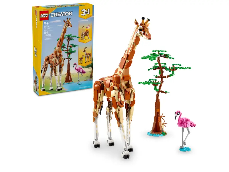 LEGO® Creator: Wild Safari Animals 3in1 Set (31150)