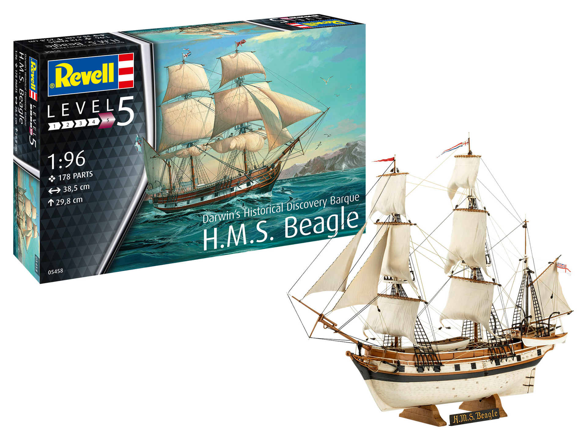 Darwin's Historical Discovery Barque H.M.S. Beagl-05458