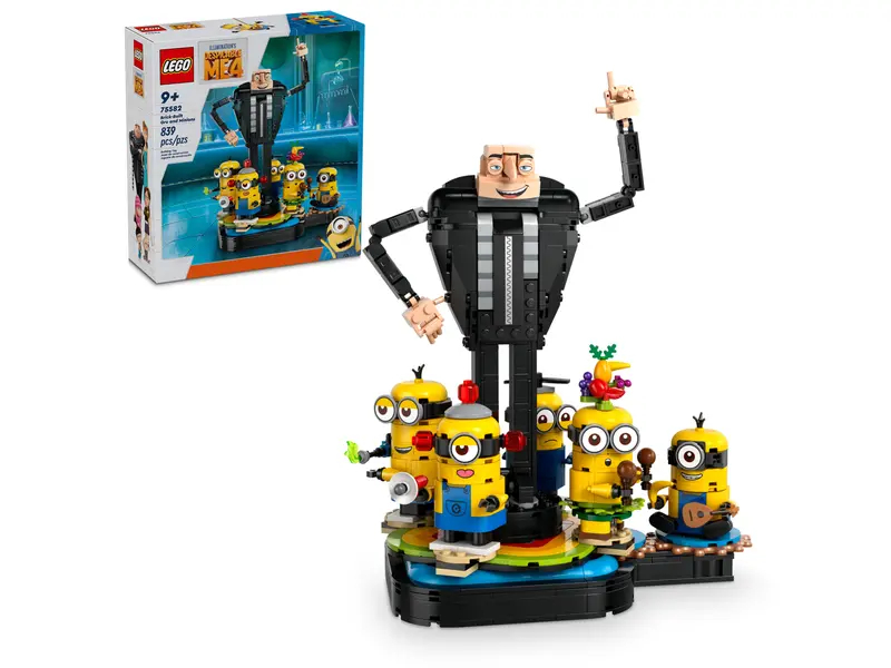 LEGO® Despicable Me: 4 Brick-Built Gru and Minions (75582)