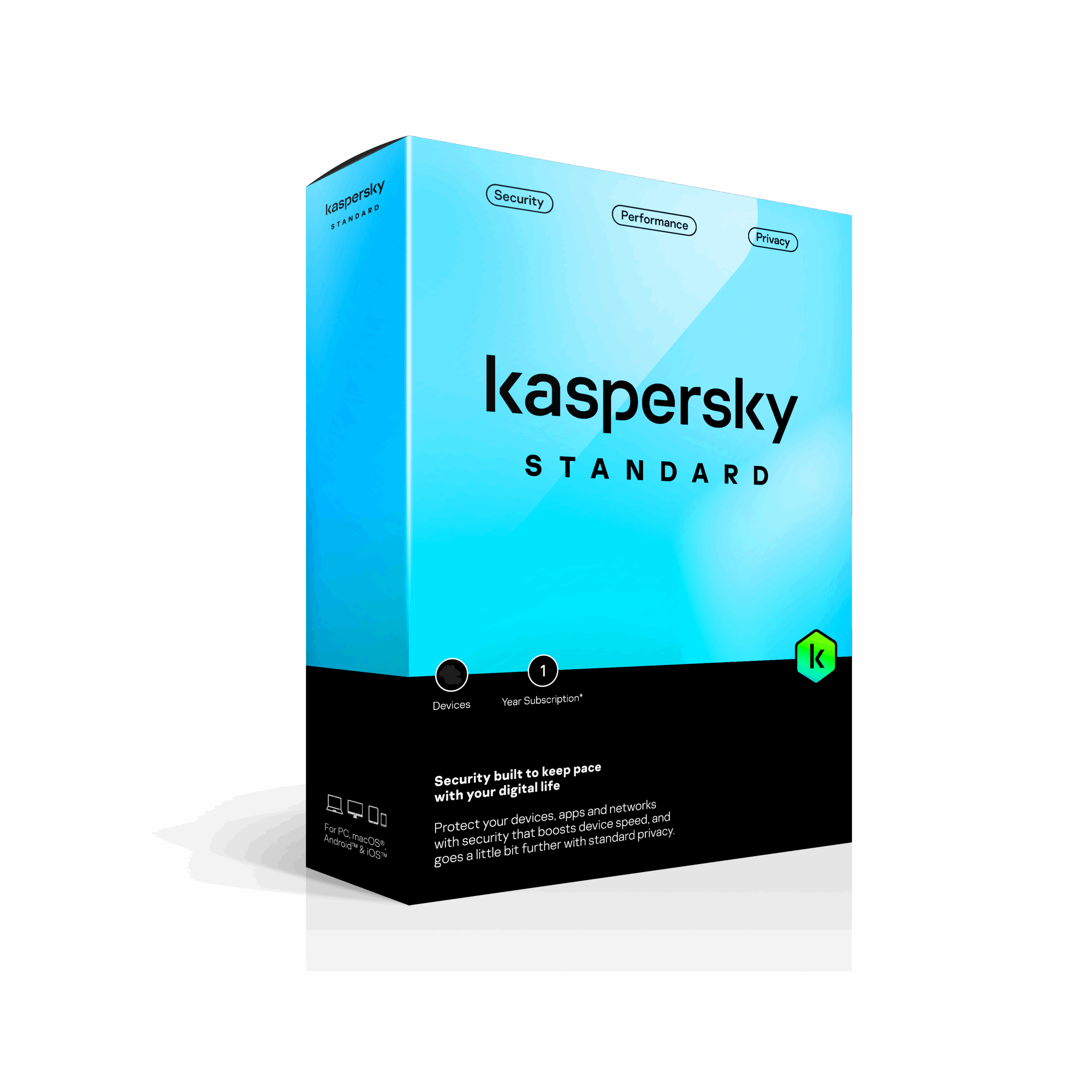  Kaspersky Standard  5-Device 1 year Base Download Pack