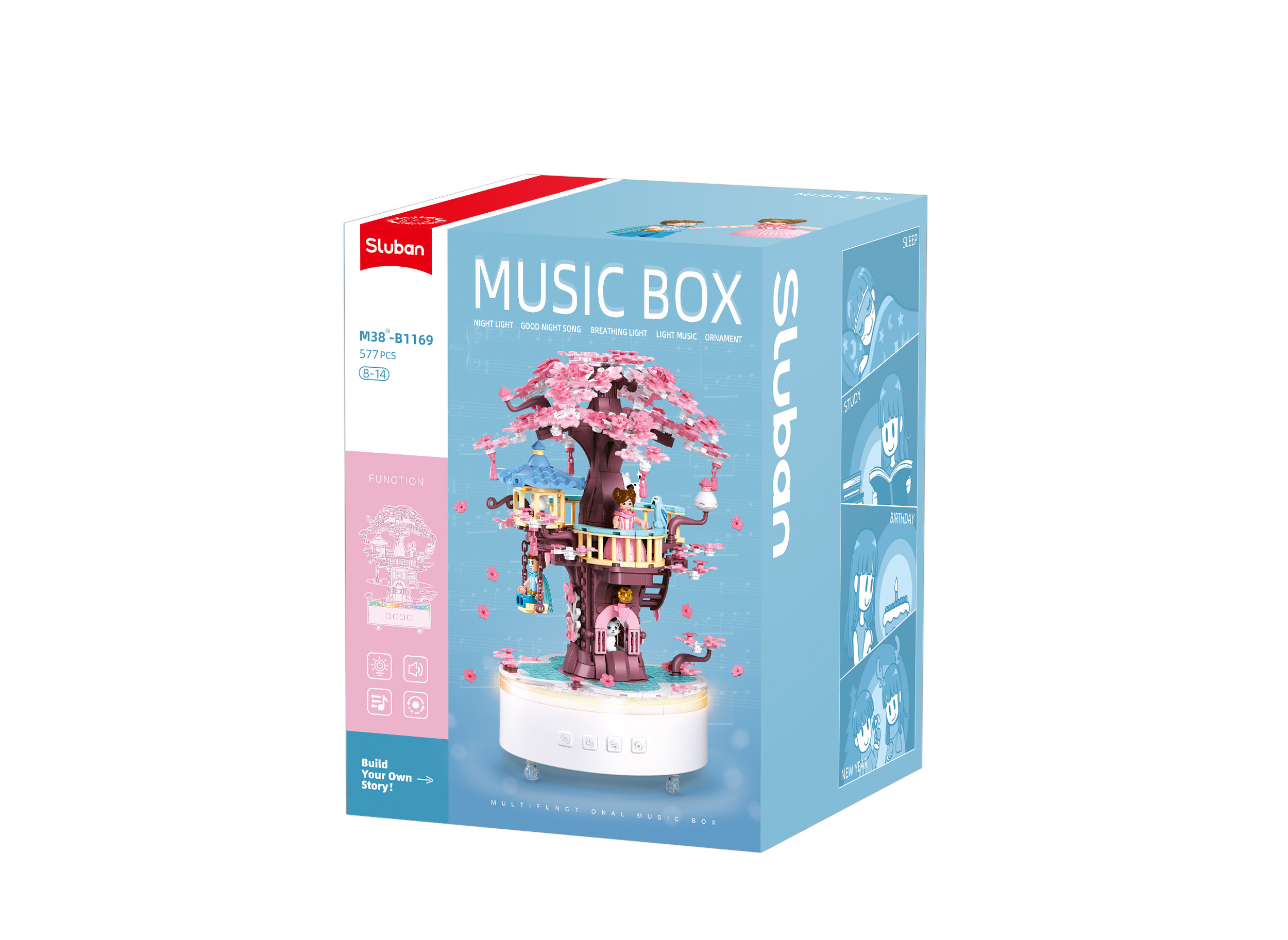 Sluban - Treehouse Music Box M38-B1169