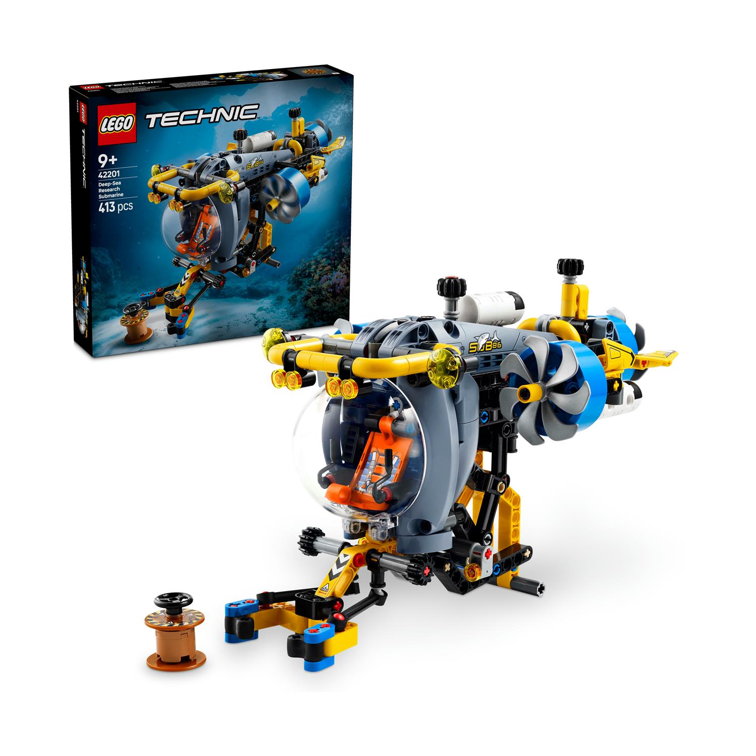 LEGO® Technic™: Ερευνητικό Υποβρύχιο Μεγάλου Βάθους (42201)