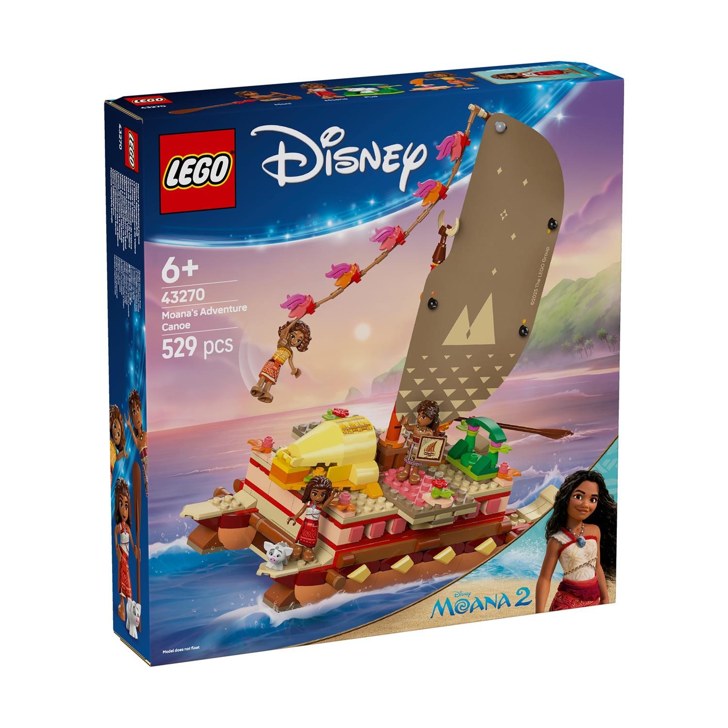 LEGO® Disney: Κανό Περιπέτειας της Βαϊάνα (43270)