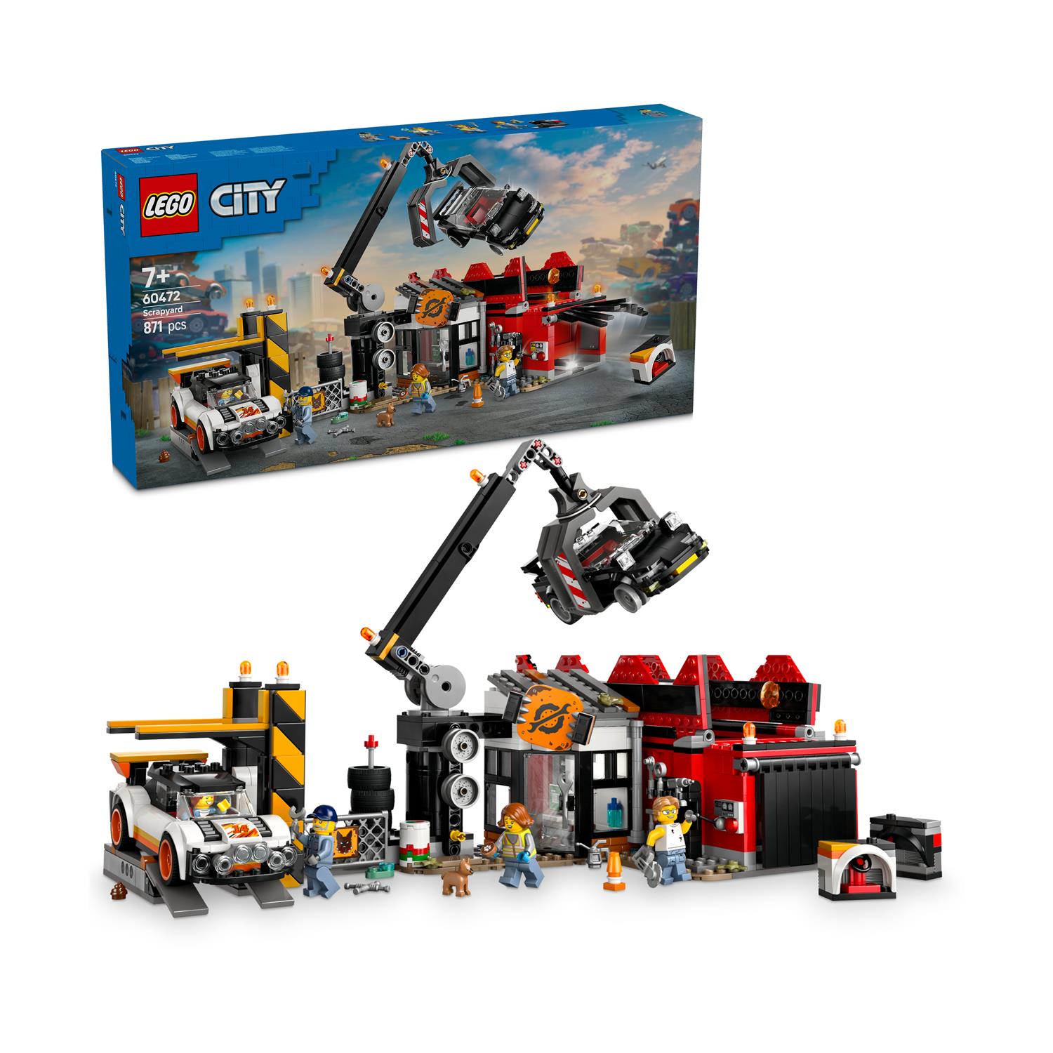 LEGO® City: Μάντρα Αυτοκινήτων (60472)