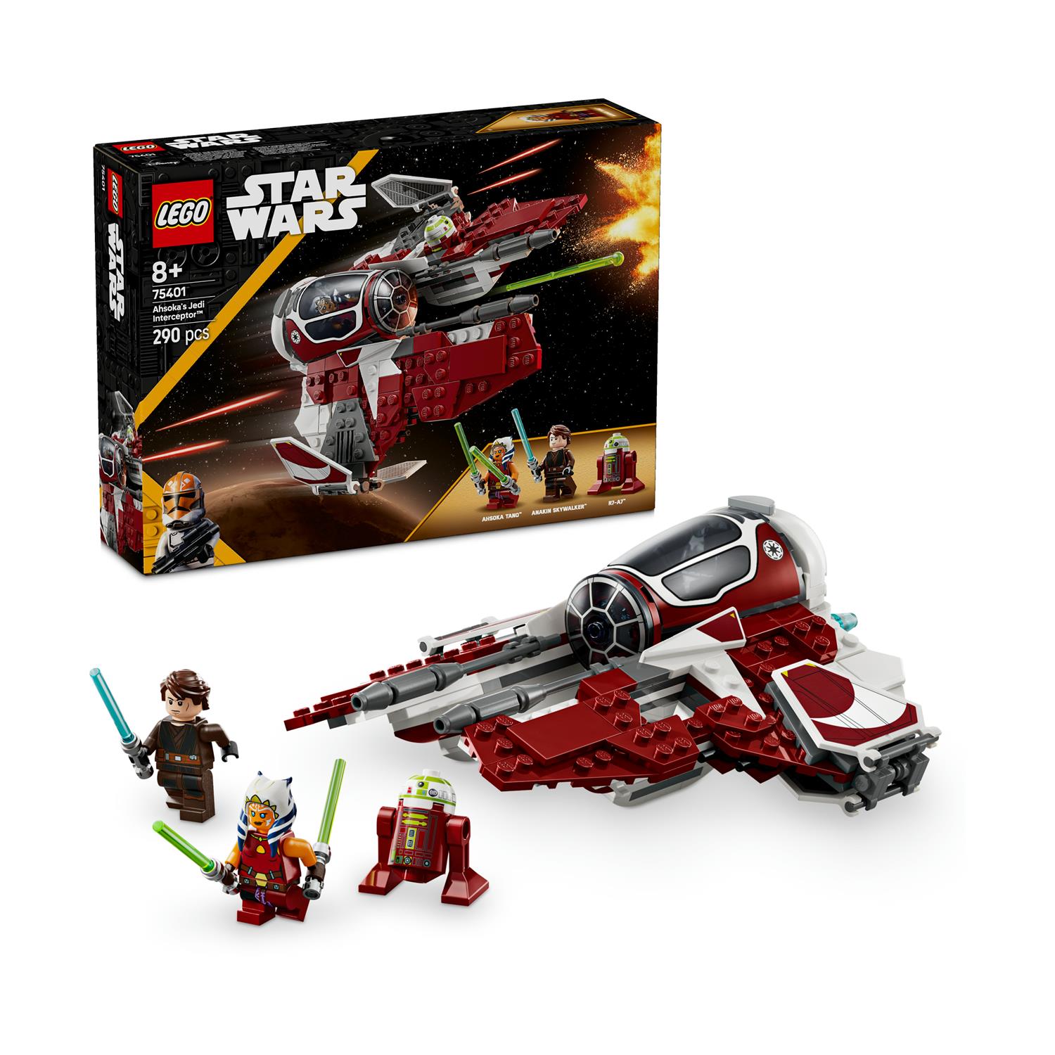LEGO® Star Wars™: Αναχαιτιστικό Τζεντάι™ της Ασόκα (75401)