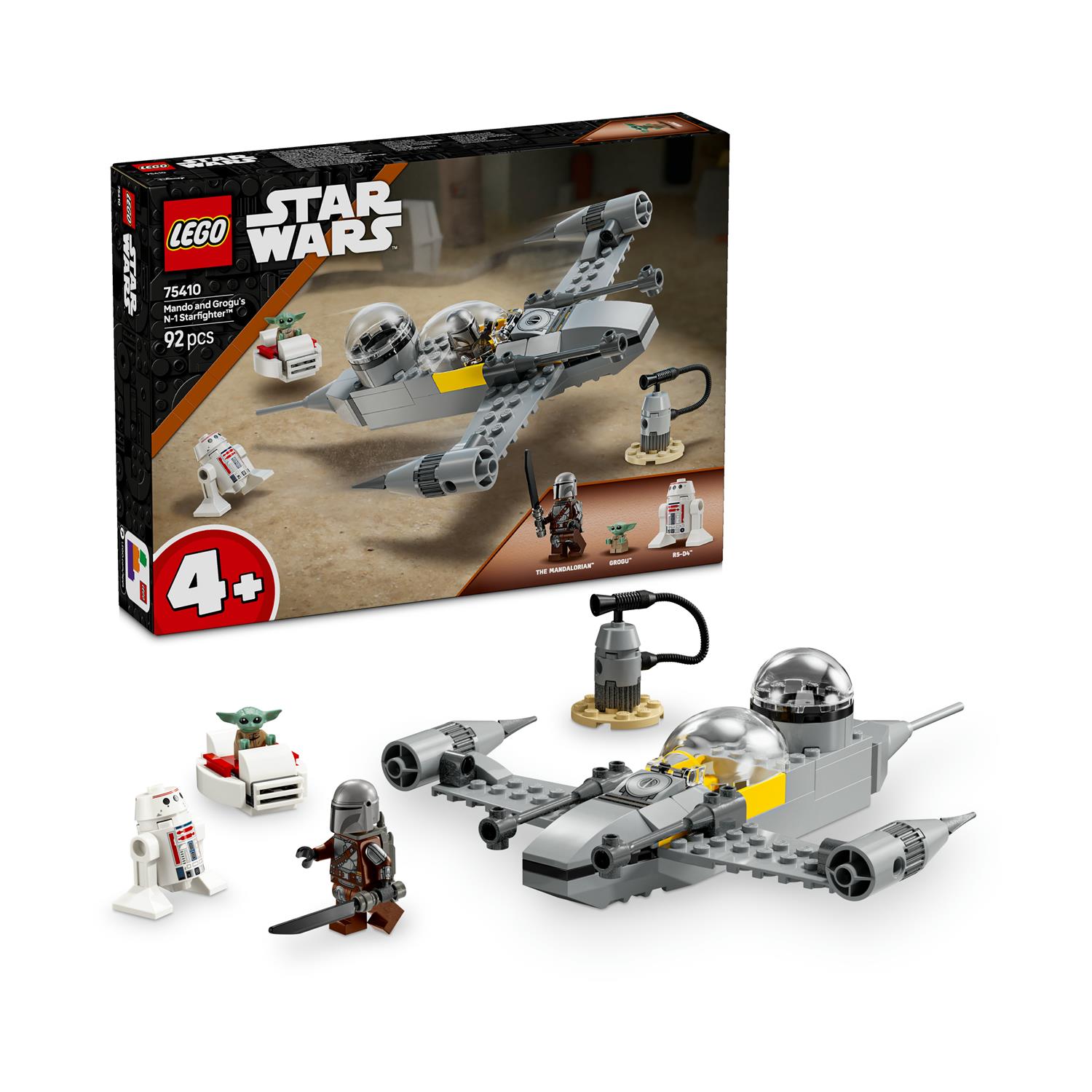 LEGO® Star Wars™: Αστρομαχητικό™ N-1 του Μάντο και του Γκρόγκου (75410)