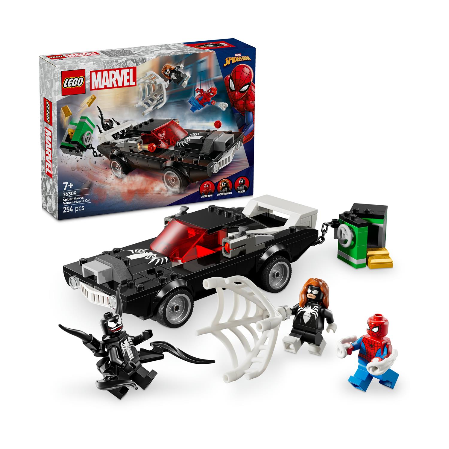 LEGO® Marvel: Spider-Man εναντίον Muscle Car του Βένομ (76309)
