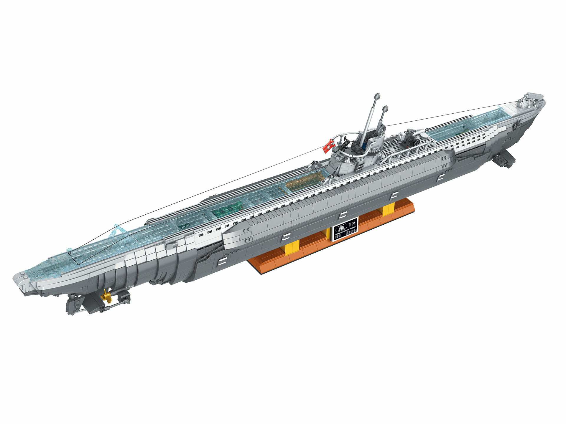 Submarine "Das Boot" - Brick System-00960