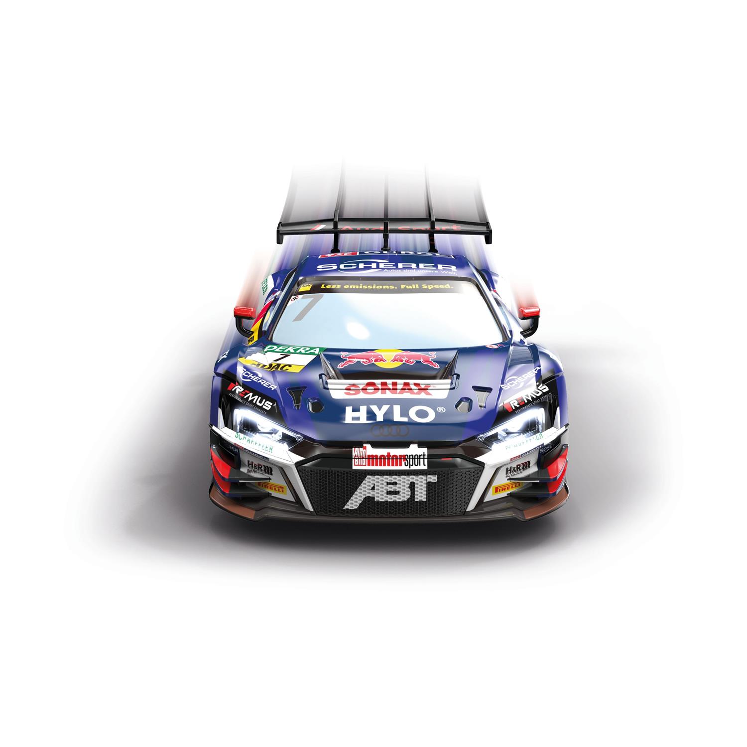 Carrera R/C Car: 2,4GHz ABT Red Bull Audi R8 LMS GT3 evo II - Steam 1:16 (370160149)