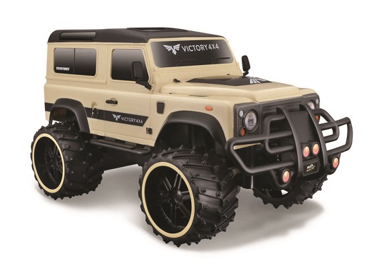 MAISTO 1:16 Off Road – Land Rover Defender Beige RC