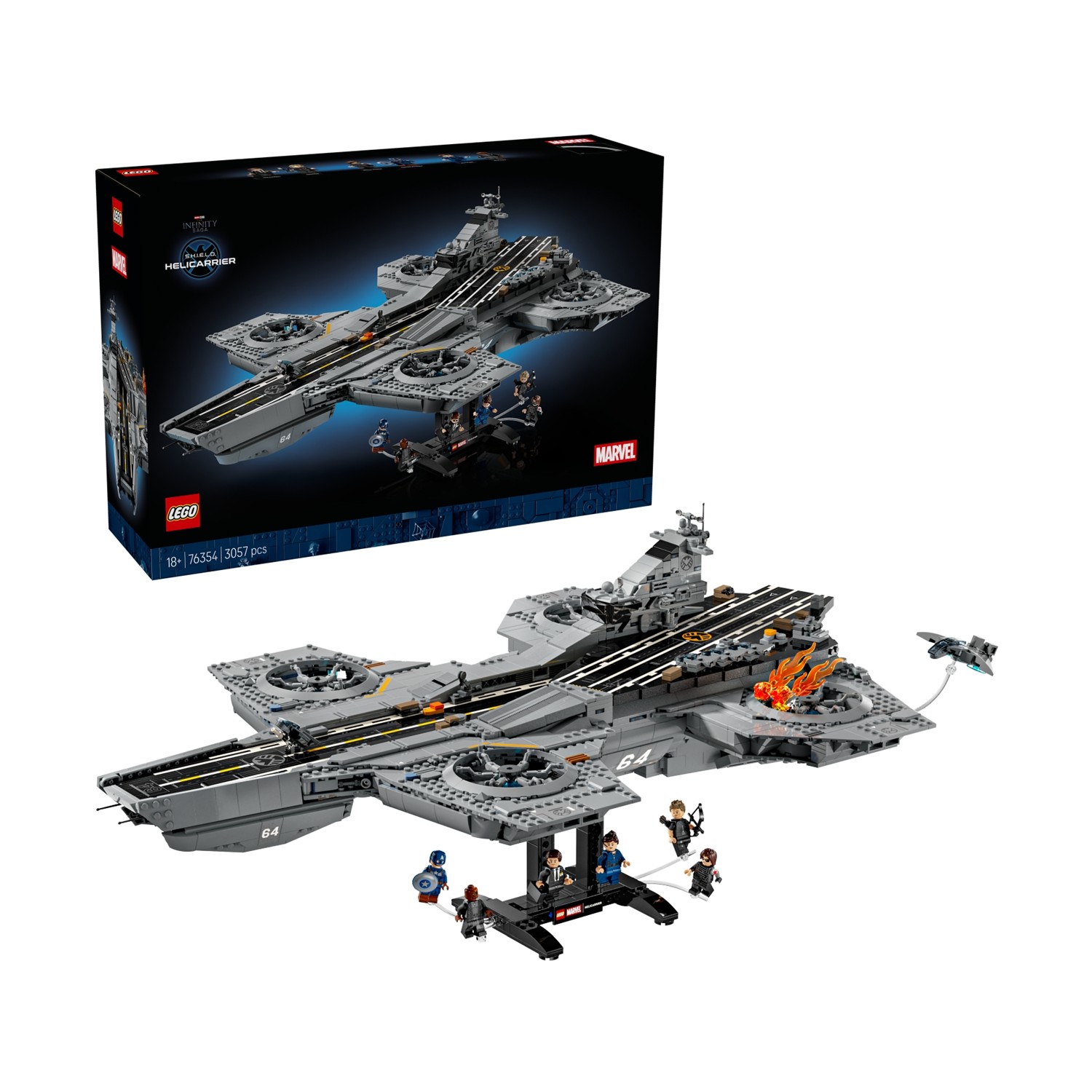 LEGO Marvel: Helicarrier της S.H.I.E.L.D. (76354)