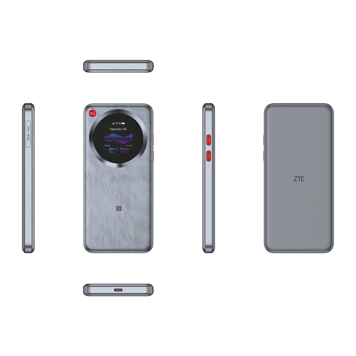 ZTE U30 PRO (MU5358) 5G MOBILE HOTSPOT WI-FI 6